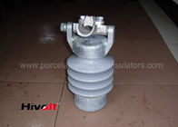 Vertical Type Line Post Insulator With Top Clamp Self Cleaning