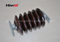 P70 Brown Color Porcelain switch Insulators For Switches