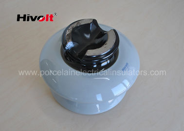 ANSI Standard 56-2 Porcelain Pin Insulator 33kv With Semi Conductive Glaze
