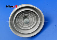 530KN High Voltage Porcelain Insulators Grey Color For 750kV Transmission Lines