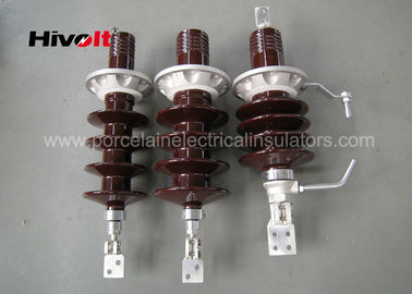 Din Ceramic Power Transformer Bushings , Transformer Bushing Insulator 36kV 800A