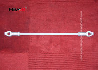 Electrical Composite Long Rod Insulator / Fiberglass Guy Strain Insulator HFS-35/70