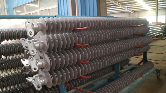 Power Frequency Puncture Voltage 100kV-1000kV Station Post Insulators 5kg-200KGS Silicone Rubber