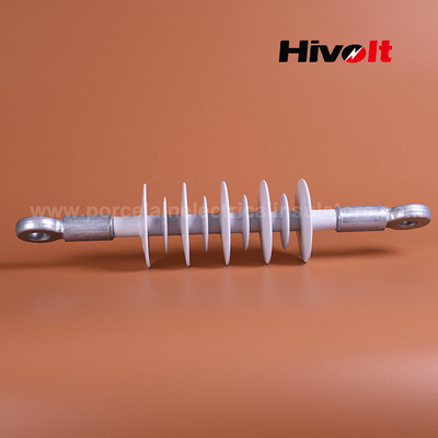 24kv 70kn Composite Long Rod Insulator With Eye To Eye Connection Hardware