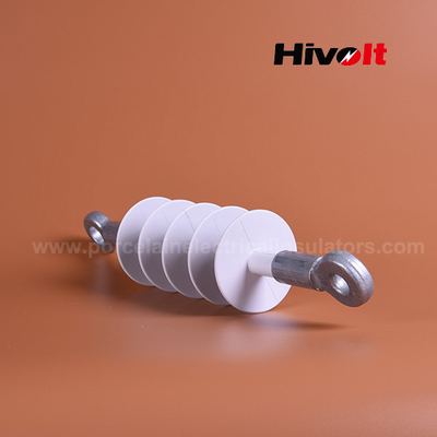 24kv 70kn Composite Long Rod Insulator With Eye To Eye Connection Hardware