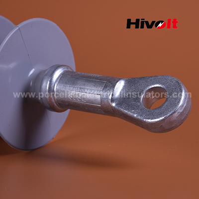 Dead End 25kv Silicone Rubber Composite Insulator With Tongue And Clevis Connection Hardware