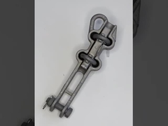 Aluminum Transmission Line Hardware Hot Line Clamp With Galvanized Steel Bolt And Nut