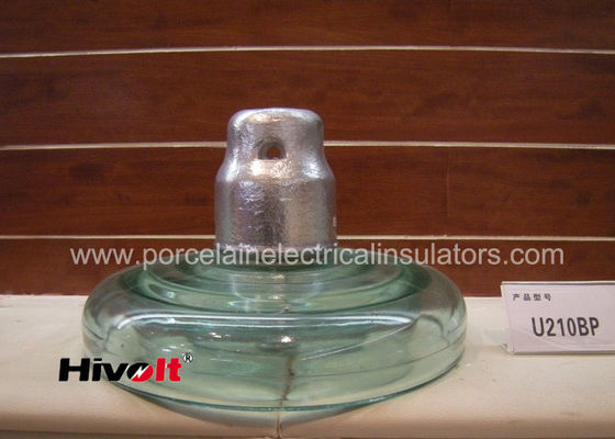 U210BP Fog Type Toughened Glass Insulator Stainless Steel Cotter Key Material