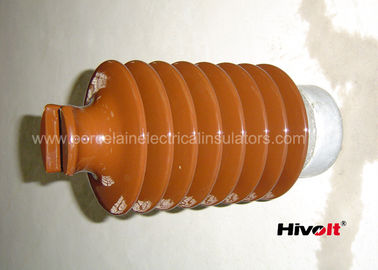 IEC Standard Caped Line Post Insulator 35KV With Metal Base / Tie Top